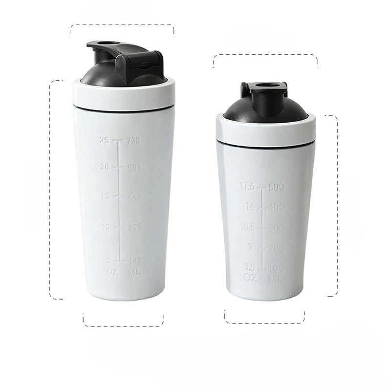 Premium Stainless Steel Protein Shaker Bottle 