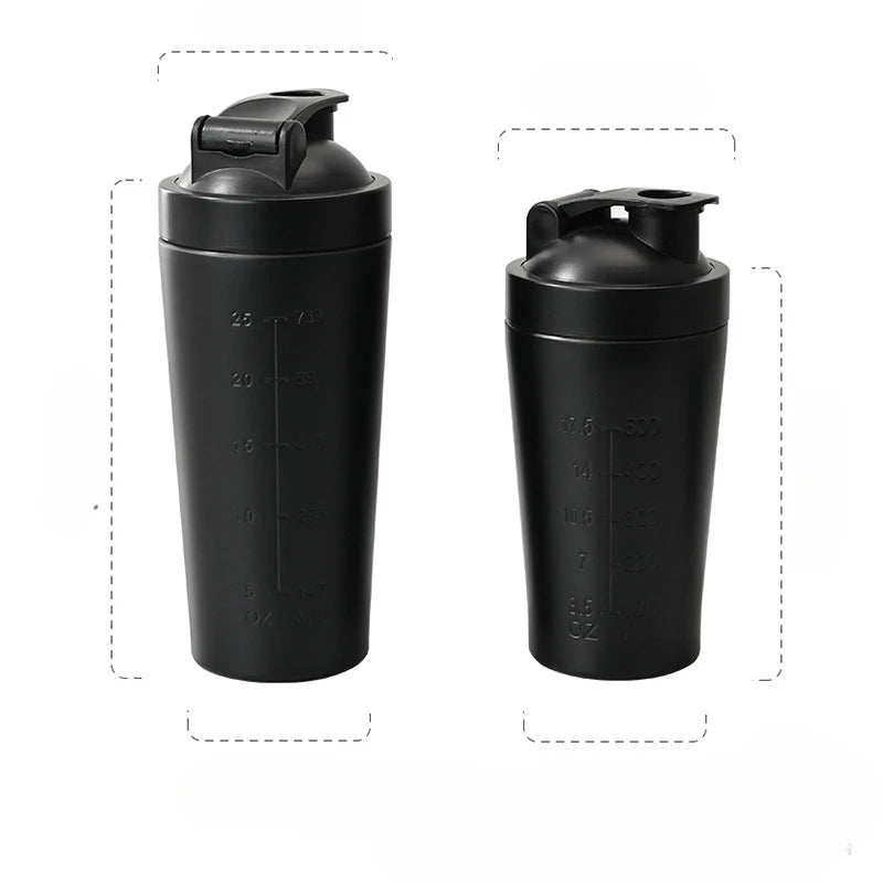 Premium Stainless Steel Protein Shaker Bottle 